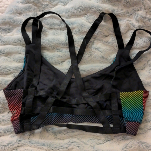 Forever21 Rainbow Sports bra - Picture 2 of 3